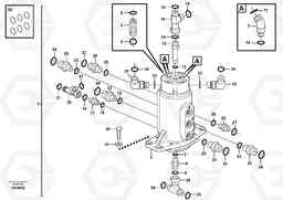 102041 Swivel joint equipment ECR28 TYPE 601, Volvo Construction Equipment