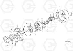 64032 Hub reduction, front axle L50F, Volvo Construction Equipment