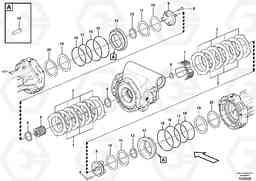 65674 Multi-disc brake, rear L50F, Volvo Construction Equipment