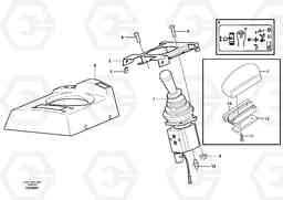 96857 Servo valve with fitting parts. L70F, Volvo Construction Equipment