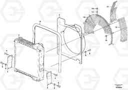 62389 Radiator BL71PLUS S/N 10495 -, Volvo Construction Equipment