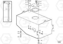 3888 Fuel tank G900 MODELS S/N 39300 -, Volvo Construction Equipment