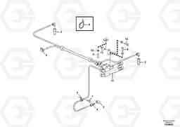 95307 Central lubrication with fitting parts. B1 L120F, Volvo Construction Equipment