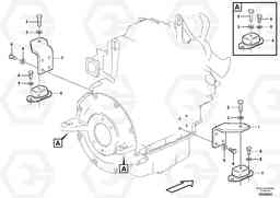 16743 Engine mounts EC27C, Volvo Construction Equipment