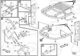 89320 Radiator casing, support L60E, Volvo Construction Equipment