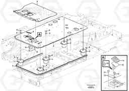 58441 Cabin floor EW140C, Volvo Construction Equipment