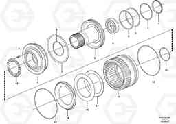 101466 Clutch and brake A35E, Volvo Construction Equipment