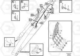 49554 Grease Piping EW140C, Volvo Construction Equipment