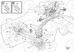 90674 Steering and implement pump - front circuit G900 MODELS S/N 39300 -, Volvo Construction Equipment