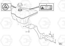 80532 Expansion tank with fitting parts BL71PLUS S/N 10495 -, Volvo Construction Equipment