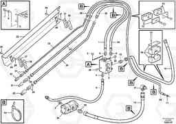 80847 High flow hydraulic circuit MC110B S/N 71000 -, Volvo Construction Equipment