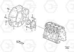 17950 Cylinder block EC27C, Volvo Construction Equipment