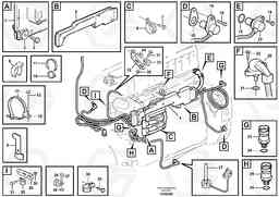 88374 Cable harness, engine, Ecu PL4611, Volvo Construction Equipment