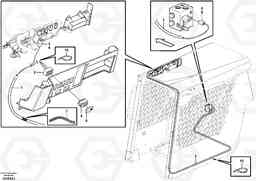 96609 Cable harness High Flow MC110B S/N 71000 -, Volvo Construction Equipment