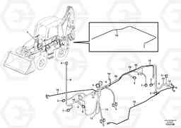 40438 Cable harness chassis BL61PLUS S/N 10287 -, Volvo Construction Equipment