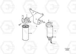 36005 Filter with fitting parts A40E, Volvo Construction Equipment