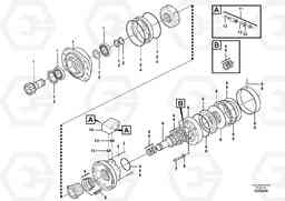 82481 Swing motor EW140C, Volvo Construction Equipment