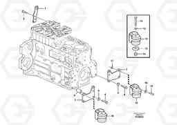 39665 Engine mounting L45F, Volvo Construction Equipment