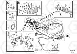 36182 Cable harnesses, Siberia kit A40E, Volvo Construction Equipment