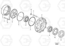 3861 Wheel hub BL71, Volvo Construction Equipment