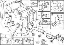 59977 Exhaust system, silencer A25E, Volvo Construction Equipment