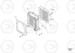 60861 Radiator and Cooling Assembly PT220RH/PT240RH, Volvo Construction Equipment