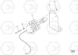 52669 Throttle Lever Assembly PT220RH/PT240RH, Volvo Construction Equipment