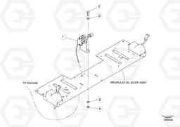 49420 Throttle Lever Installation PT220RH/PT240RH, Volvo Construction Equipment