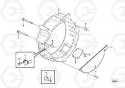 39006 Flywheel housing L45F, Volvo Construction Equipment