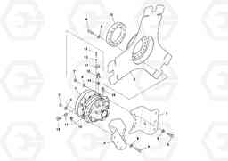 78230 Drum Drive Assembly DD132HF/DD138HF/HA/HFA S/N 197527-, Volvo Construction Equipment