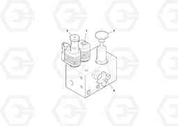 57907 Brake valve DD112HF/DD118HF/HA/HFA S/N 197518 -, Volvo Construction Equipment