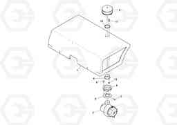 45540 Air Pre-cleaner Assembly DD132HF/DD138HF/HA/HFA S/N 197527-, Volvo Construction Equipment