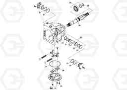 24924 Propulsion Pump DD132HF/DD138HF/HA/HFA S/N 197527-, Volvo Construction Equipment