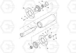 50408 Eccentric Shaft Assembly DD132HF/DD138HF/HA/HFA S/N 197527-, Volvo Construction Equipment