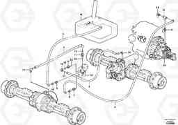 15895 Differential lock L45F, Volvo Construction Equipment