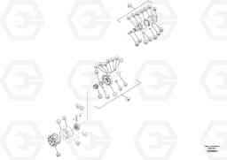 97292 Hydraulic Motor - Internal Breakdown PT220RH/PT240RH, Volvo Construction Equipment