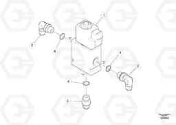 47658 Two-speed Solenoid Valve Assembly PT220RH/PT240RH, Volvo Construction Equipment