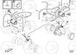 105956 Brake cooling system L350F, Volvo Construction Equipment