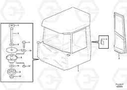 93323 Drivers cab A35E FS FULL SUSPENSION, Volvo Construction Equipment