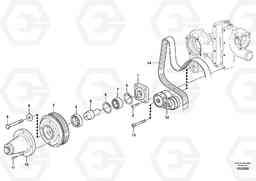 65504 Belt transmission EC140C, Volvo Construction Equipment