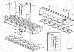 6040 Cylinder head EW160B, Volvo Construction Equipment