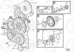 13233 Timing gear EC700BHR HIGH REACH DEMOLITION, Volvo Construction Equipment