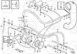 12637 Air-compressor with fitting parts G900 MODELS S/N 39300 -, Volvo Construction Equipment