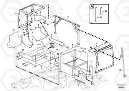 62601 Cowl frame EW180C, Volvo Construction Equipment