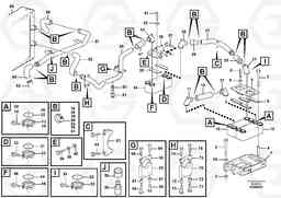 15555 Cooling system, heat exchanger A35E, Volvo Construction Equipment