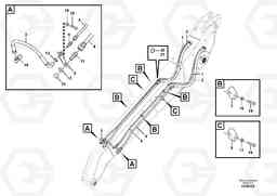 93810 Working hydraulic, clamshell EW180C, Volvo Construction Equipment