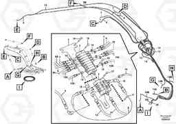 43967 Distributor set, boom EW180C, Volvo Construction Equipment