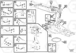 8876 Automatic lubrication system, boom EW180C, Volvo Construction Equipment