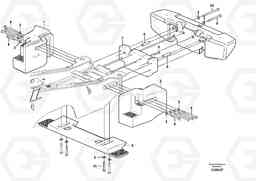 62693 Counterweight L350F, Volvo Construction Equipment