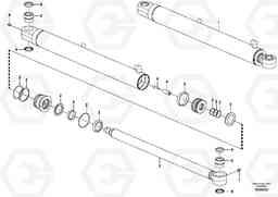 42150 Dipper arm cylinder ECR48C, Volvo Construction Equipment
